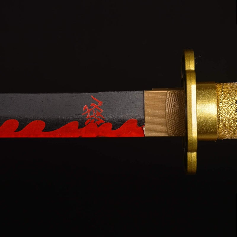 SV Anime Demon Slayer Sword Katana 31 Inch Decorative Collectible Gift Cosplay Sword，Various Styles Available - Image 4
